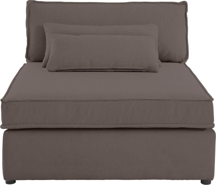 OTTO Bank-middenelement Enid Deel van een modulaire bank stevig zitcomfort ook in breedribcord