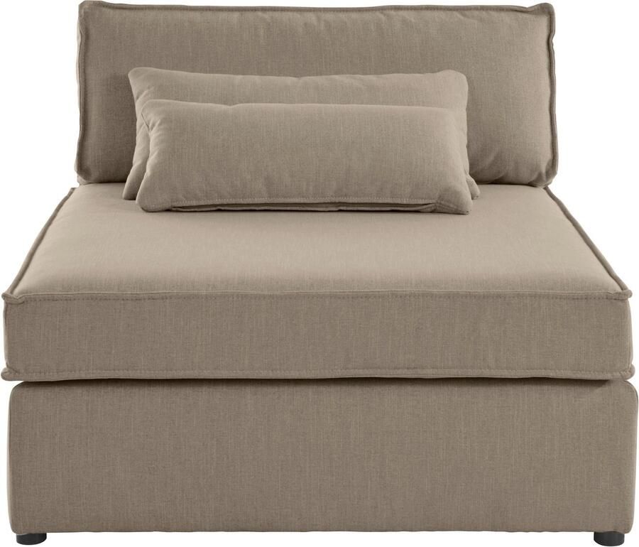 OTTO Bank-middenelement Enid Deel van een modulaire bank stevig zitcomfort ook in breedribcord