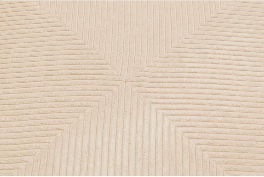 RAUM.ID Hoekbank Gerrid L-vorm Cord modulaire bank bestaand uit 2 hoekelementen + 1 hocker