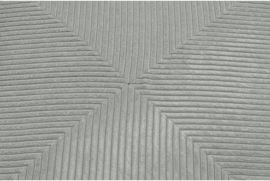 RAUM.ID Hoekbank Gerrid L-vorm Cord modulaire bank bestaand uit 2 hoekelementen + 1 hocker