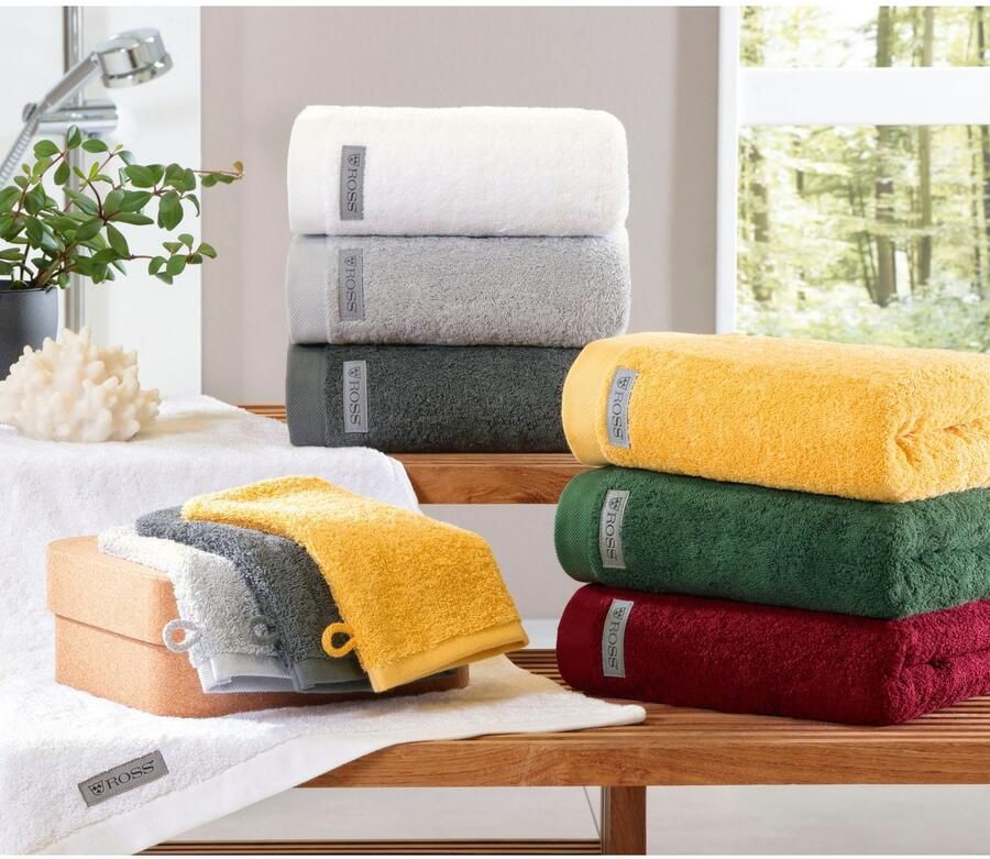 ROSS Douchelaken Sinfonie in moderne effen kleuren (1 stuk)