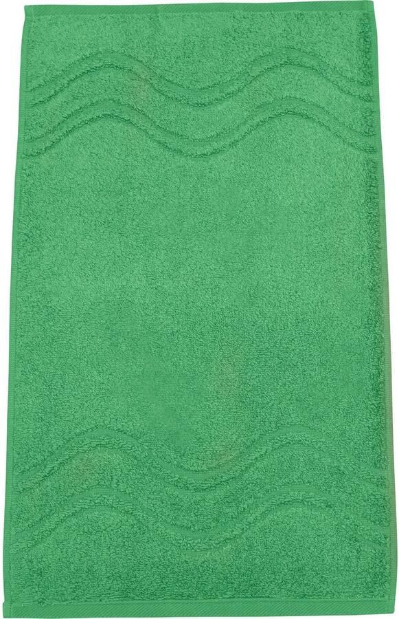 ROSS Gastendoek Cashmere feeling 100% katoen met golf-rand grote kleurkeuze (set 6-delig)