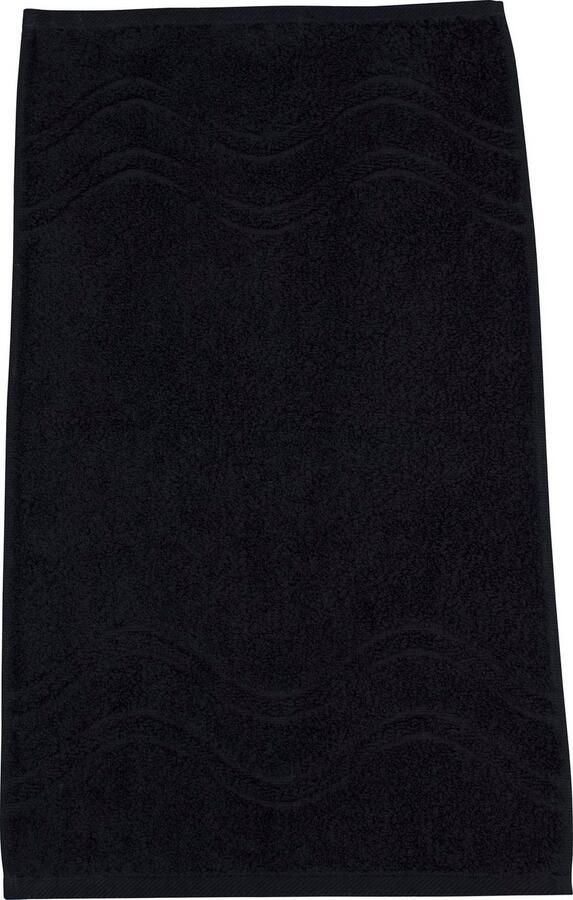 ROSS Gastendoek Cashmere feeling 100% katoen met golf-rand grote kleurkeuze (set 6-delig)