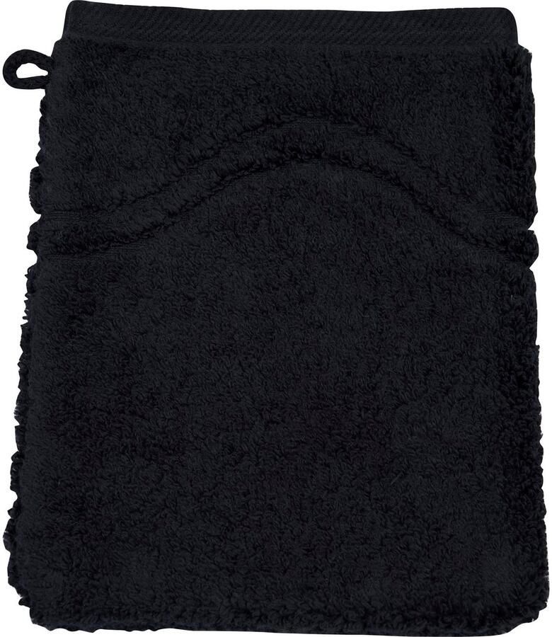 ROSS Washandje Cashmere feeling met golven-randdessin (set 6 stuks)