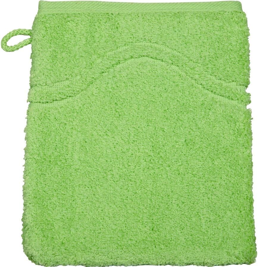 ROSS Washandje Cashmere feeling met golven-randdessin (set 6 stuks)