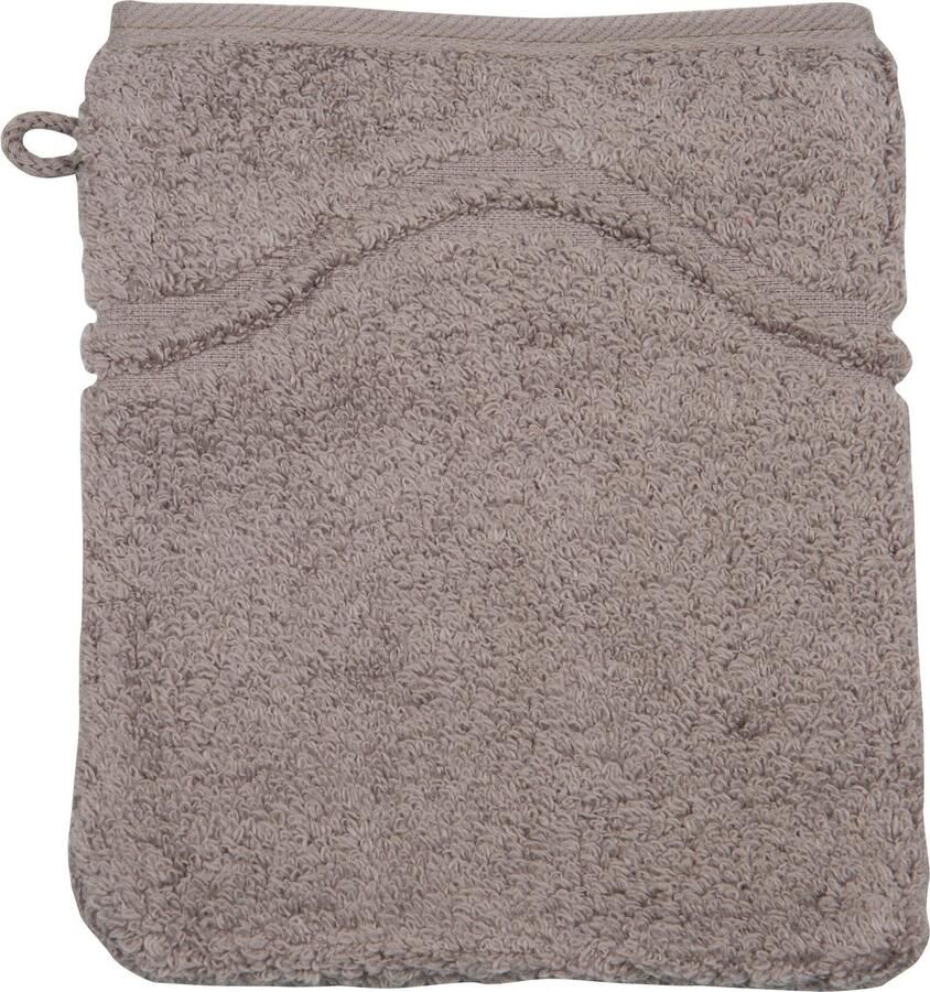 ROSS Washandje Cashmere feeling met golven-randdessin (set 6 stuks)