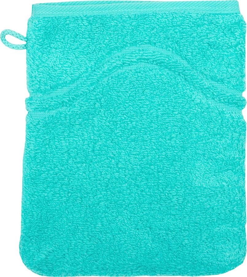 ROSS Washandje Cashmere feeling met golven-randdessin (set 6 stuks)