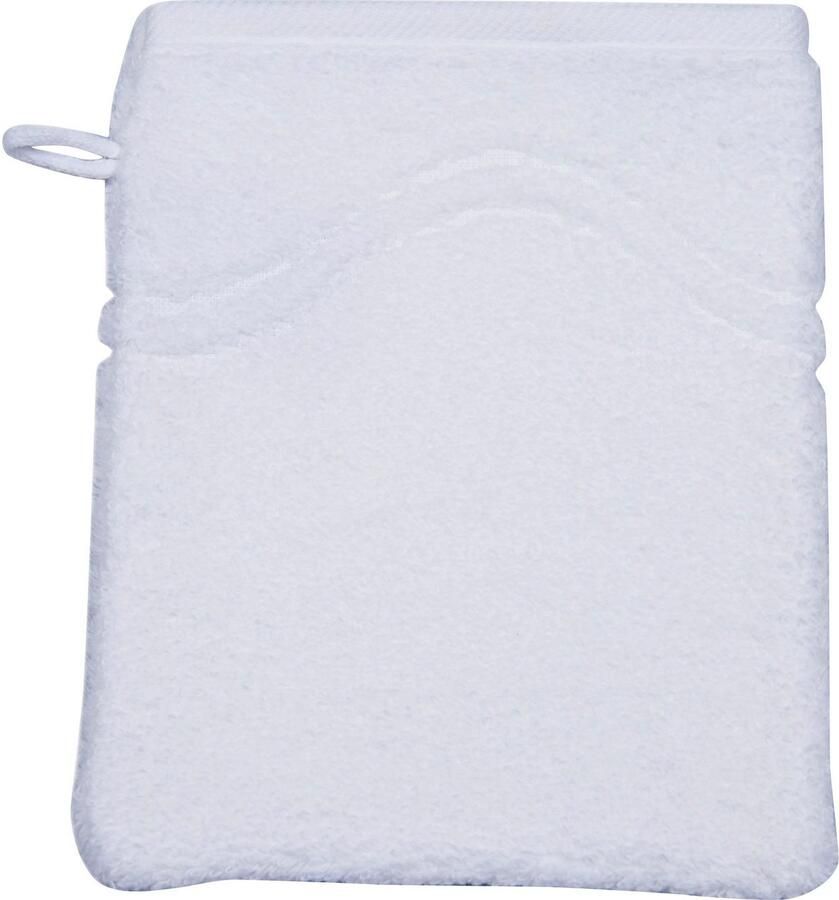 ROSS Washandje Cashmere feeling met golven-randdessin (set 6 stuks)