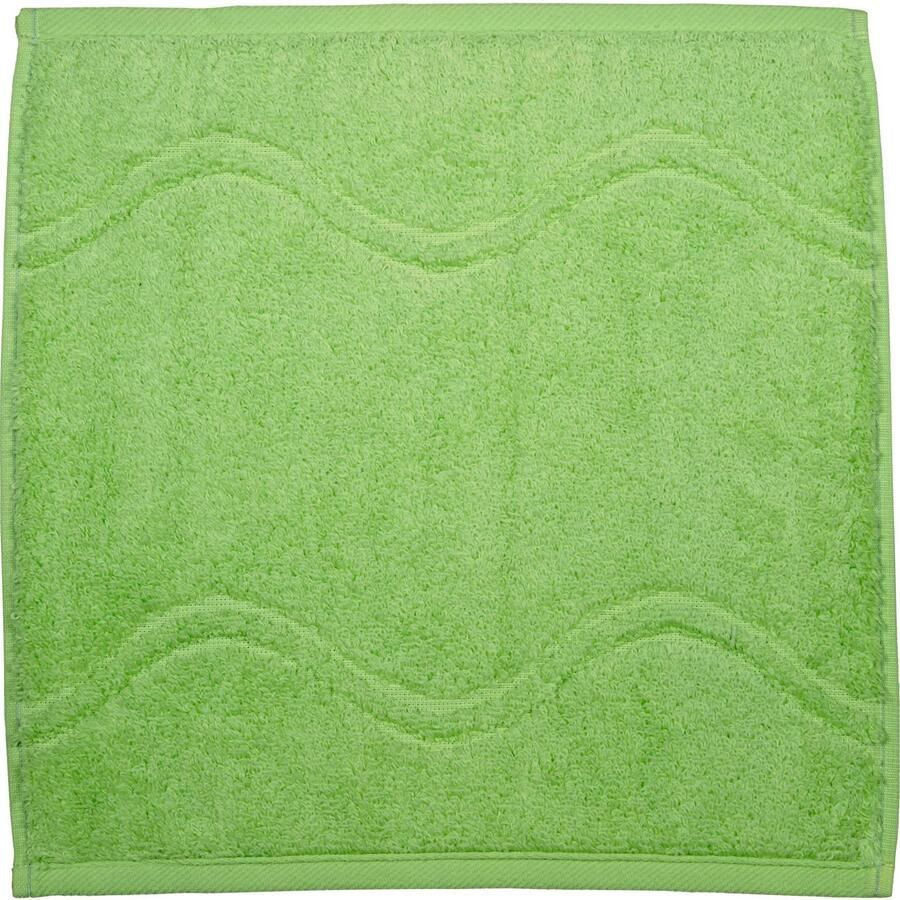 ROSS Waslapje Cashmere feeling met golven-randdessin (set)
