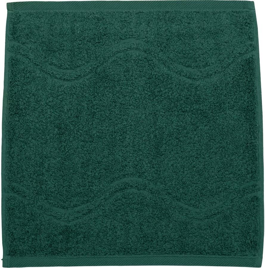 ROSS Waslapje Cashmere feeling met golven-randdessin (set)