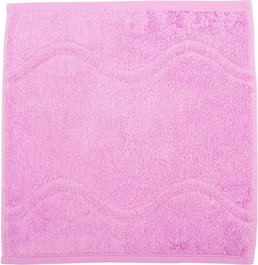 ROSS Waslapje Cashmere feeling met golven-randdessin (set)