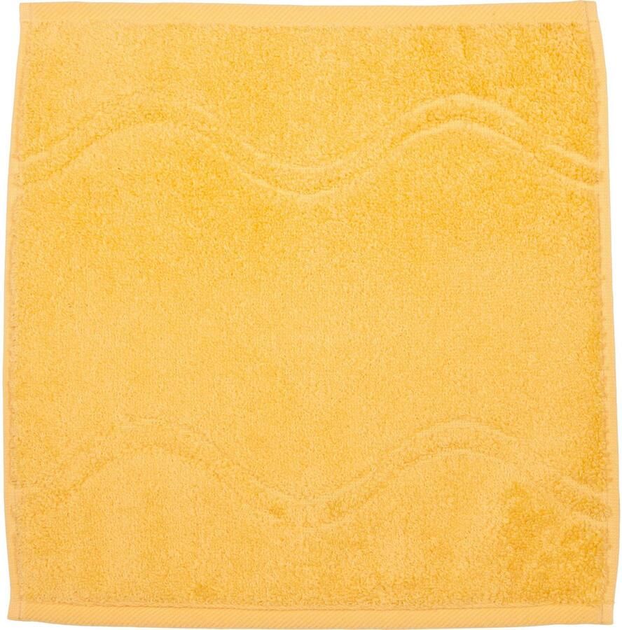 ROSS Waslapje Cashmere feeling met golven-randdessin (set)