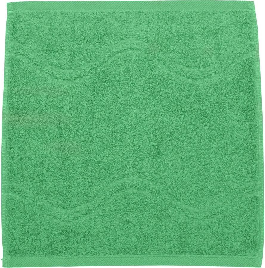 ROSS Waslapje Cashmere feeling met golven-randdessin (set)