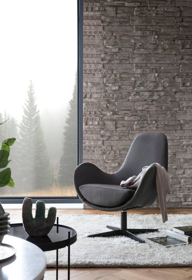 SalesFever Draaibare fauteuil Design-fauteuil voor comfort Moderne ontspanning: relaxstoel