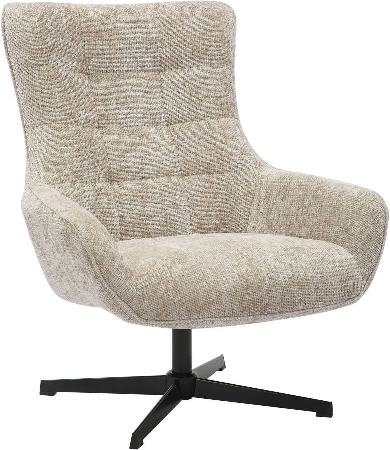 Artistiq Living Artistiq Draaifauteuil Erskine Chenille Lichtgrijs