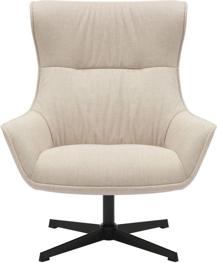 Artistiq Living Artistiq Draaifauteuil Kevina Structuurstof Beige