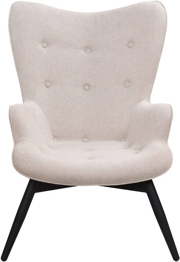 SalesFever Fauteuil Decoratieve knopen in de rugleuning (1 stuk)