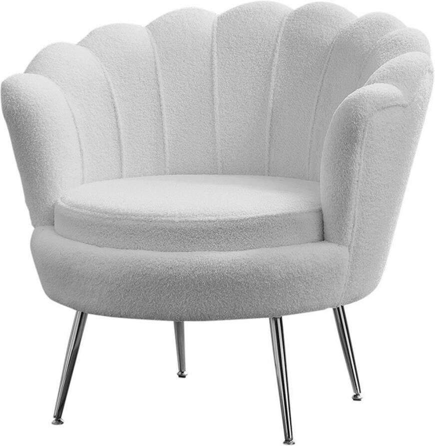 SalesFever Loungestoel opvallend schelpdesign