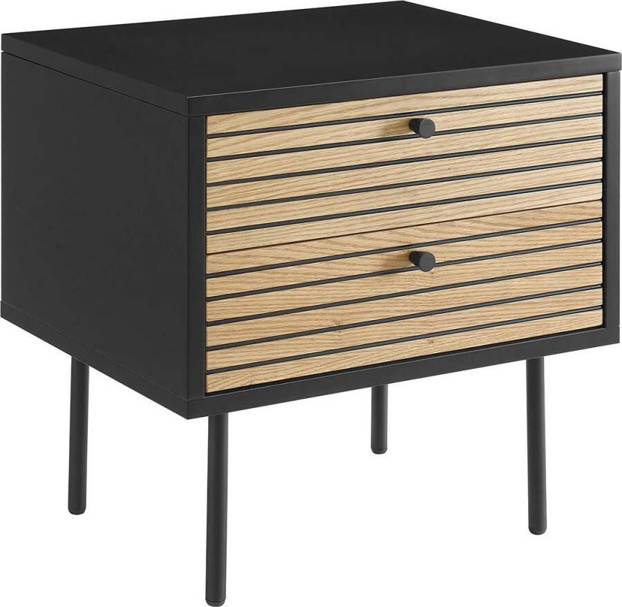 SalesFever Nachtkastje Torsby charmant nachtkastje Esthetiek ontmoet functie in Scandi Design