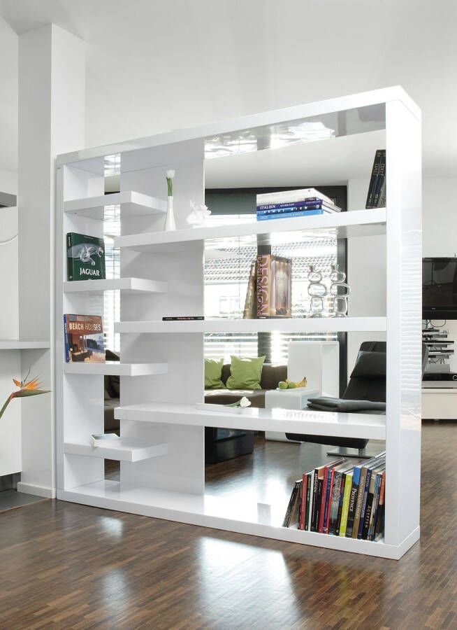 SalesFever Room divider Levanto moderne plank Ruimteverdeler en plank: slim flexibel stijlvol