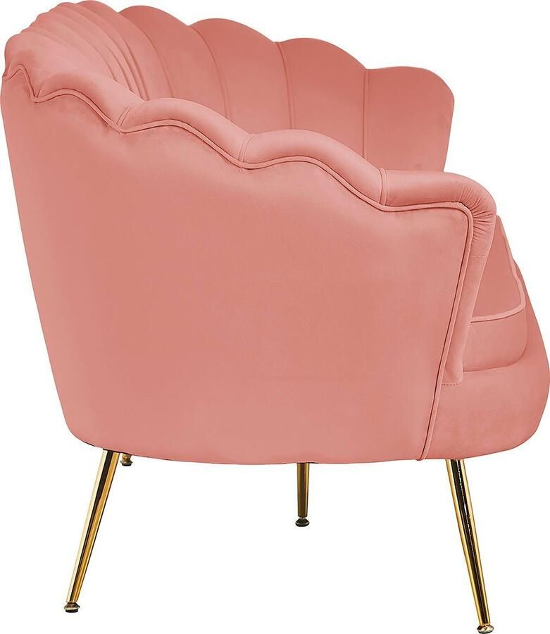 SalesFever 3-zitsbank Clam Comfortabele bank Extravagant schelpdesign: 180 cm breedte