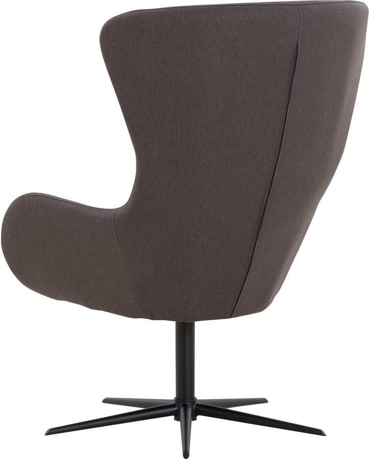SalesFever Draaibare fauteuil Helsinki Comfortabele stoel voor kantoor Ontspanning ontmoet design: moderne relaxfauteuil