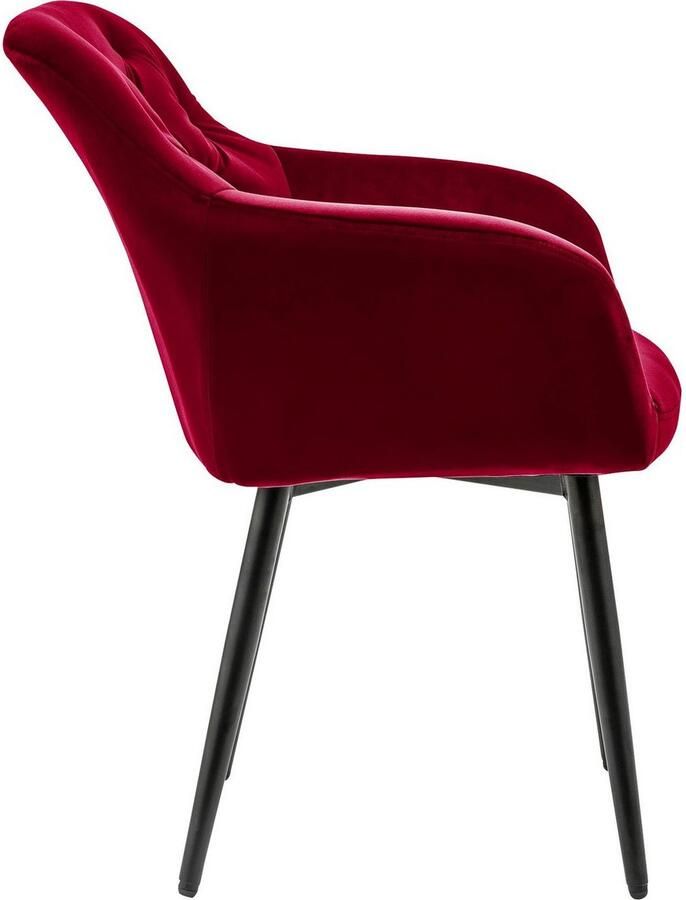 SalesFever Eetkamerstoel Coventry Comfortabele gestoffeerde stoel in elegante stijl