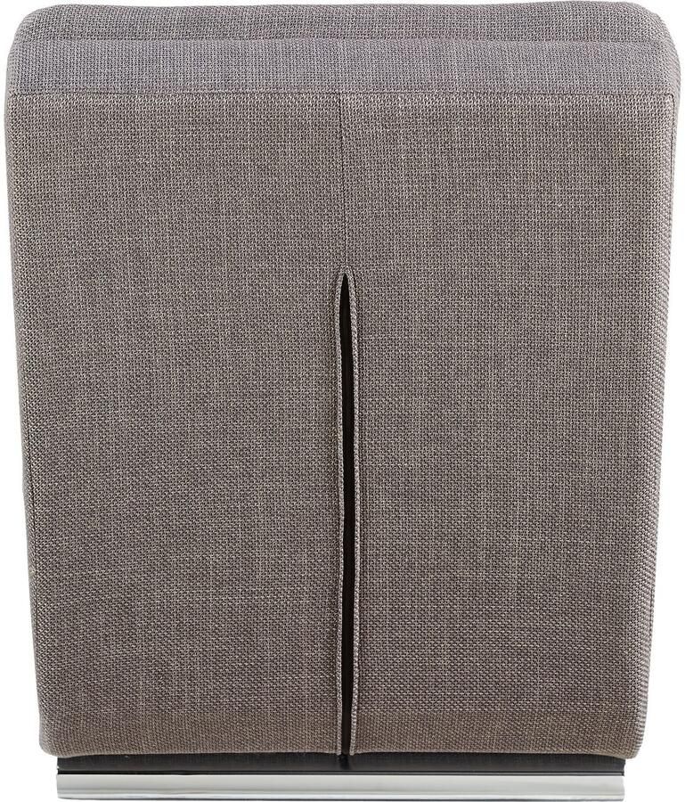 SalesFever Relaxstoel Comfortabele Relaxstoel met kruisstepping bekledingsstof oeko-tex gecertificeerd en pfc-vrij
