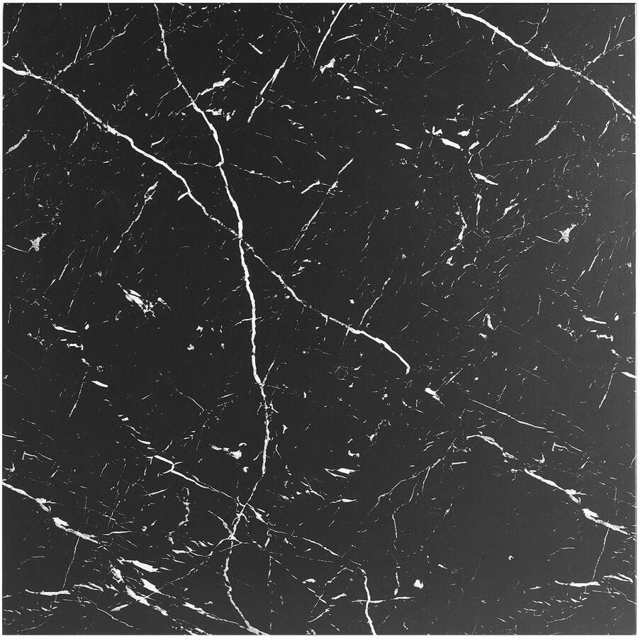 Artistiq Living Artistiq Salontafel Marlenne Marmerlook 90 x 90cm Zwart Vierkant