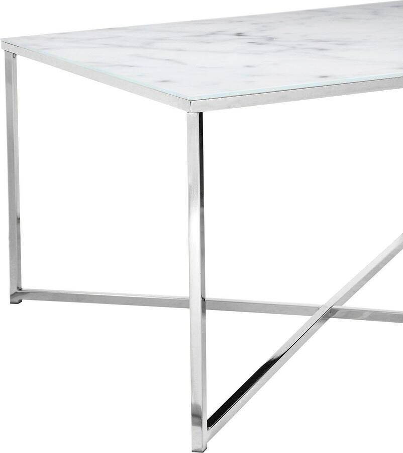 SalesFever Salontafel Caorle salontafel in elegante stijl Elegantie ontmoet functie: tafelblad in marmeroptiek