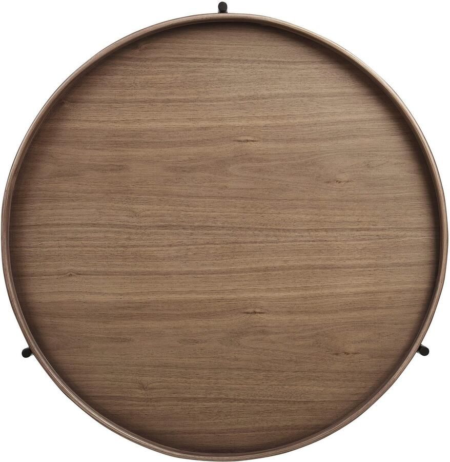 Artistiq Living Artistiq Salontafel Sylver set van 2 walnoot Rond