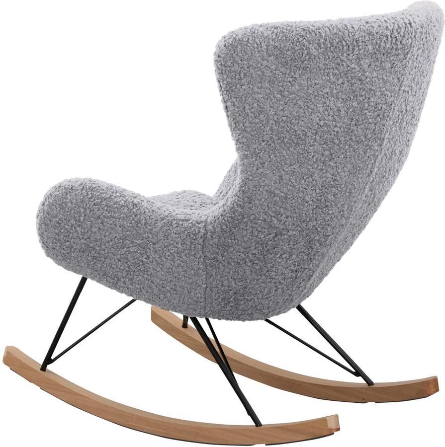 SalesFever Schommelstoel Ontspannende schommelstoel In charmant teddybontdesign