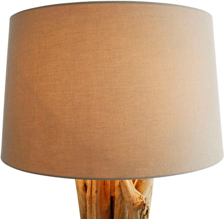 Artistiq Living Artistiq Vloerlamp Karee Drijfhout Bruin