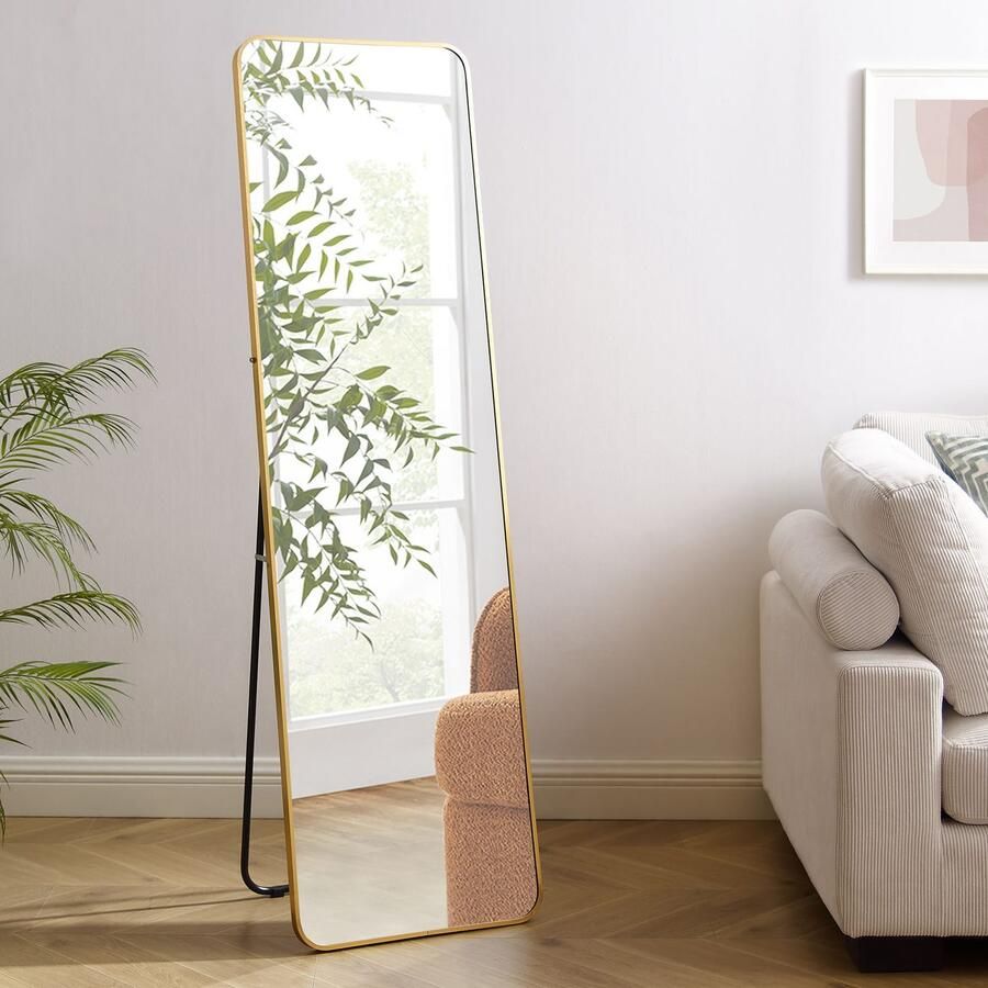 SalesFever Staande spiegel Design spiegel voor stijlvolle inrichting (1 stuk)