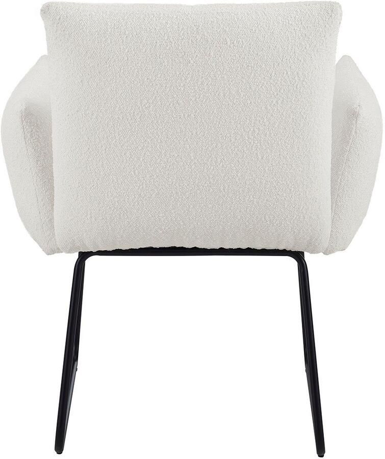 SalesFever Stoel met armleuningen Comfortabele eetkamerstoel met stijl