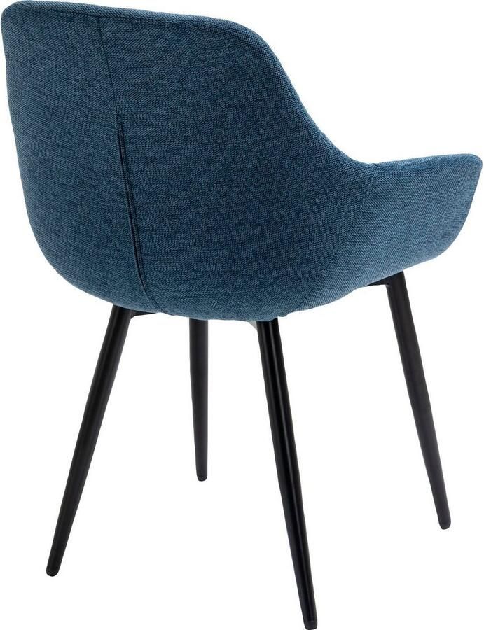 SalesFever Stoel met armleuningen Comfortabele eetkamerstoel om te relaxen (set 2 stuks)