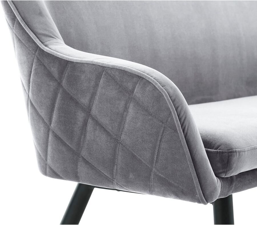 SalesFever Zitbank Comfortabele Zitbank met doorgestikte armleuningen en rugleuning