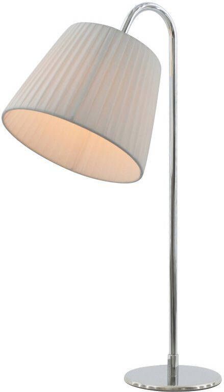 SalesFever Tafellamp Eric Plissé-lampenkap van latex (1 stuk)