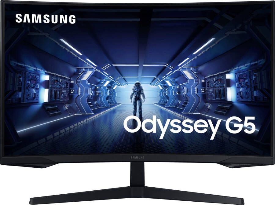 Samsung Curved-gaming-ledscherm Odyssey G5 C27G54TQBU 68 6 cm 27" WQHD