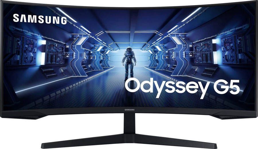 Samsung Curved-gaming-ledscherm Odyssey G5 C34G55TWWP 86 cm 34" WQHD