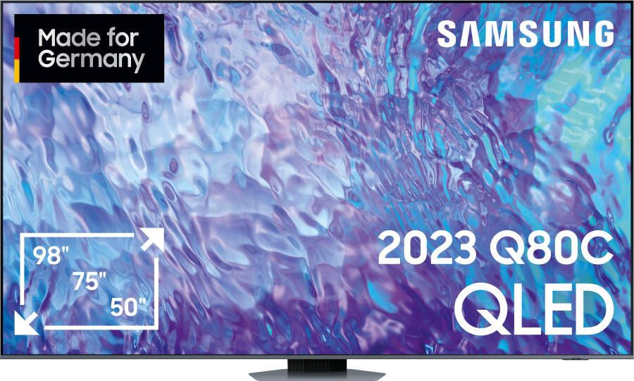 Samsung Led-TV GQ98Q80CAT 247 cm 98 " 4K Ultra HD Smart TV
