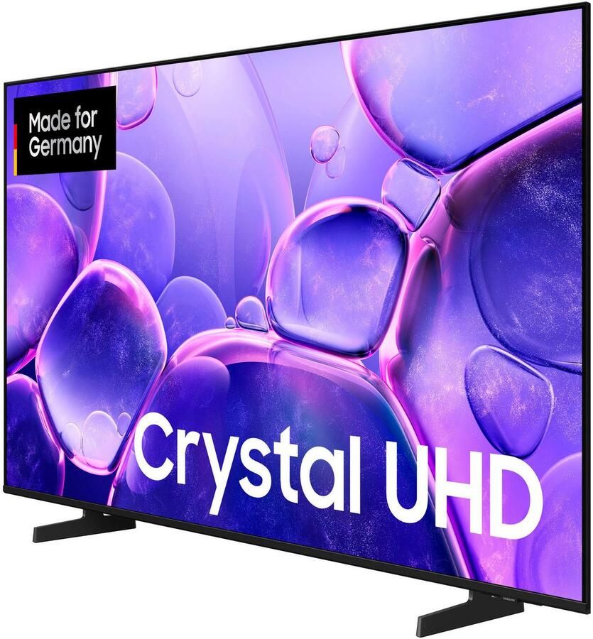 Samsung Led-TV GU43U8079FU 108 cm 43" 4K Ultra HD Smart TV Crystal UHD Q-Symphony Dolby Surround Sound triple tuner Smart-Hub