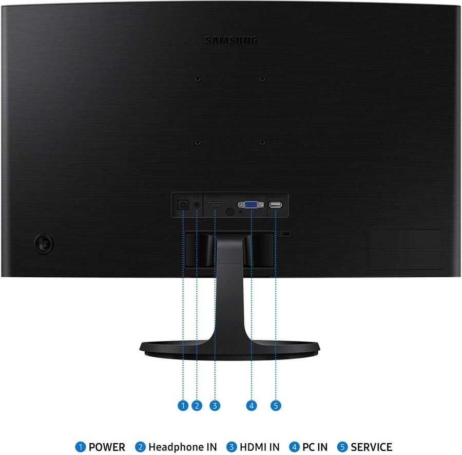 Samsung Essential Monitor 24 inch S36GD FHD | Monitoren voor thuis&kantoor | 8806095585321