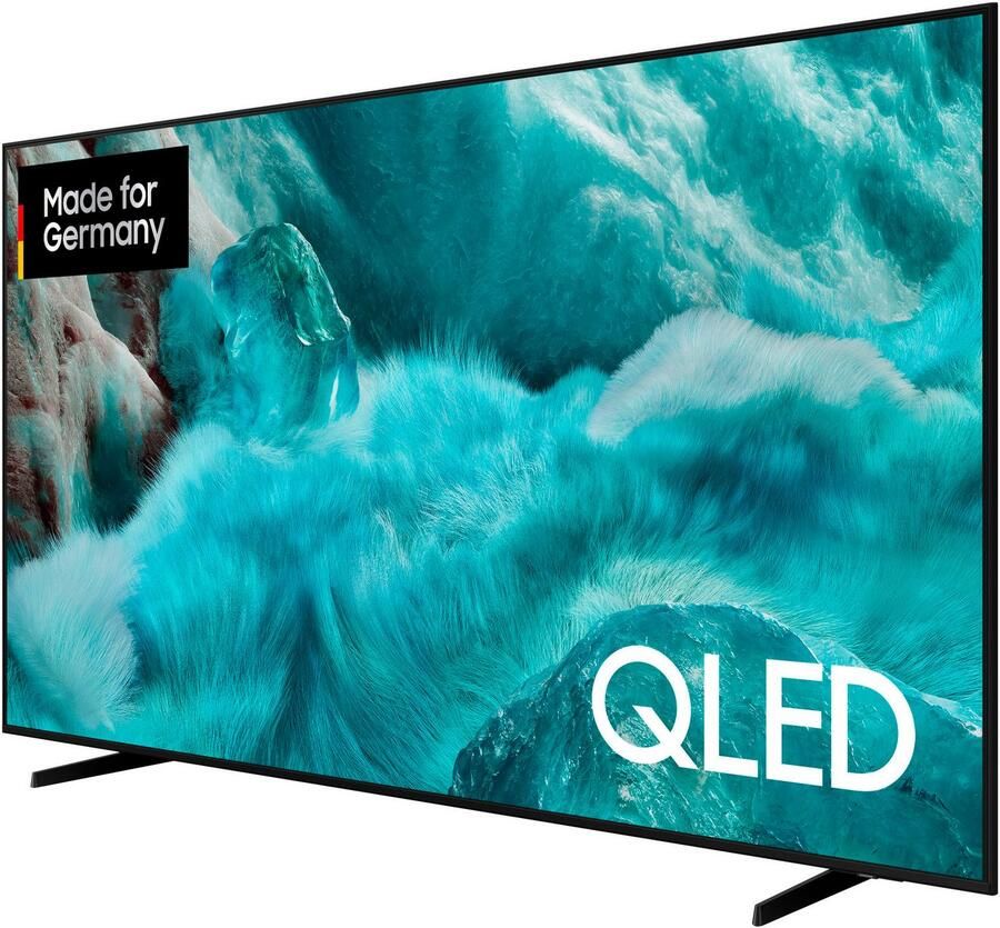 Samsung QLED-TV GQ85Q7FAAU QLED-televisie 214 cm 85" 4K Ultra HD Smart TV Quantum HDR Knox Security Art Store 3D Sound Gaming Hub AI TV