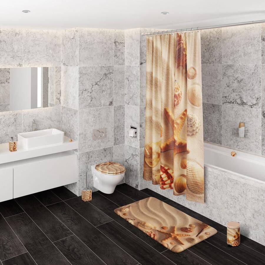 Sanilo Set badkameraccessoires Met motief veel mooie zeepdispensers en WC-borstels om uit te kiezen