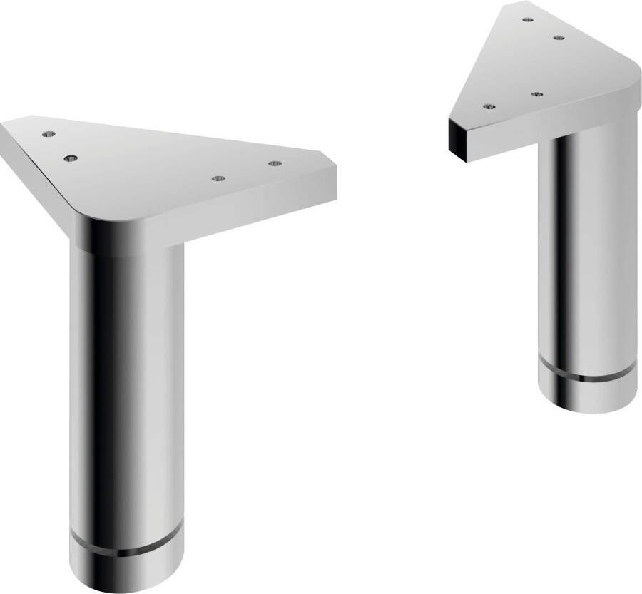 Saphir Voet Quickset 328 Meubelpoten van kunststof 2 stuks badmeubelvoeten voeten voor meubels (2 stuks)