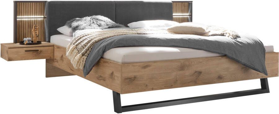 Schlafkontor Ledikant Daria bed met gestoffeerde hoofdeinde