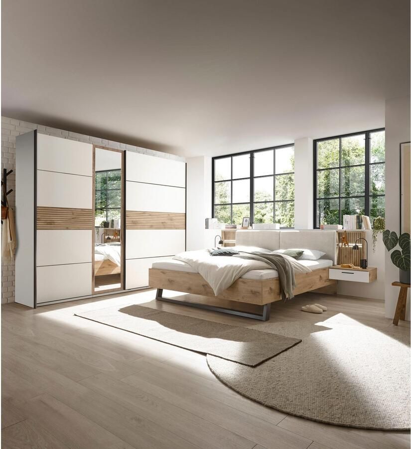 Schlafkontor Ledikant Daria bed met gestoffeerde hoofdeinde