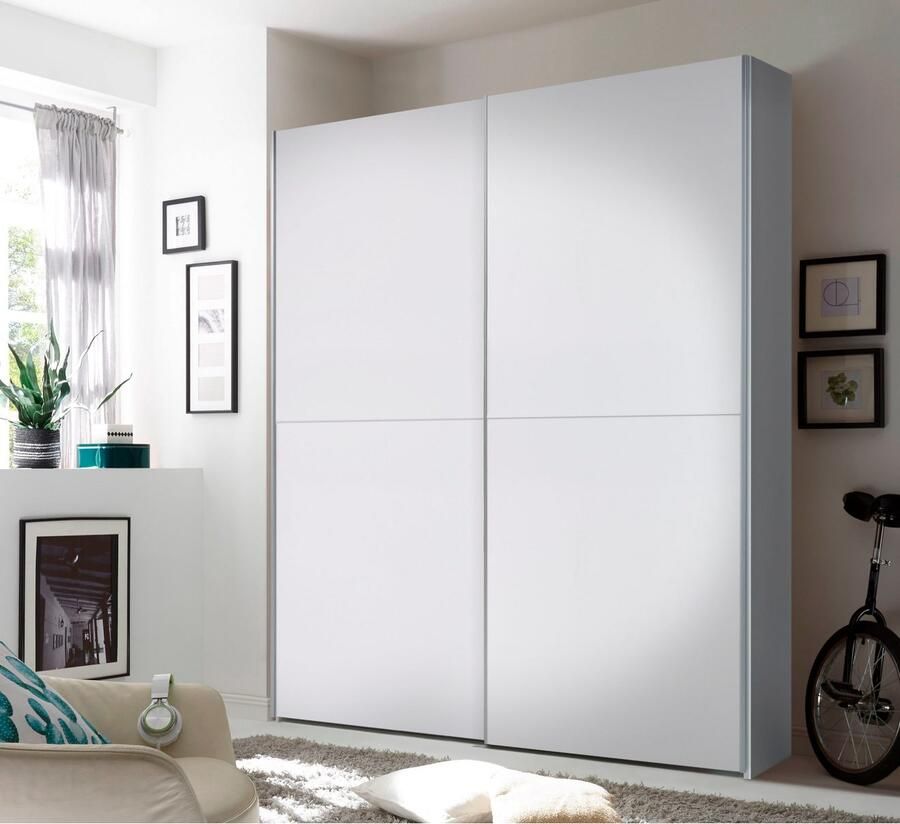 Schlafkontor Zweefdeurkast Puls slaapkamerkast bestseller kledingkast kast Kledingkast met metalen grepen veel kleuren breedte 170 cm - Foto 2