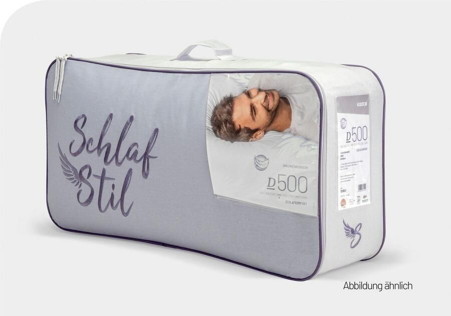 Schlafstil Neksteunkussen D500 geproduceerd in duitsland geschikt voor mensen met allergieën